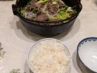 This simplified sukiyaki is my personal favorite Japanese home-style meal, beef cooked with leeks and glass noodles