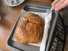 This chocolate croissant was shaped to look like a chuchito! How creative!