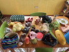 A farmer's market haul -- how many different fruits and veggies can you spot?