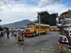 Camionetas, the buses I use to get around Guatemala