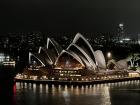 Opera House at night. The lights are amazing