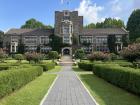 I go to Yonsei University. This is a picture of the main university building.