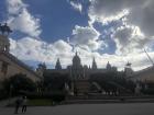 This is the outside of the Museu Nacional d'Art de Catalunya