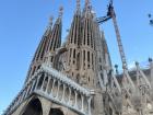 Outside of the Sagrada Familia! 
