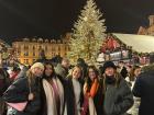 My friends and I at a Christmas market! 