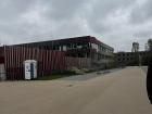 The side of EIDE, the school I'm teaching in, in Differdange