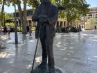 A Paul Cezanne statue in Aix-en-Provence