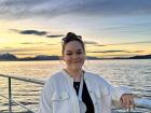 Me visiting Lake Nahuel Huapi at sunset
