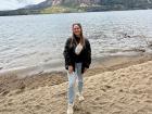 At the beach on Lake Gutierrez