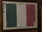 An Italian flag that almost made it to the top of Mt. Everest 