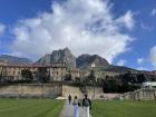 The University of Cape Town, featuring iconic Table Mountain in the background, which is one of the new seven wonders of nature.