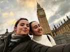 My friend and I in London!