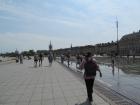 Main area of Bordeaux, where you can visit the “Miroir d’eau” (Water Mirror)