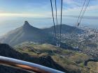 Going down Table Mountain