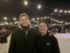 Freja and I at an ice skating event with our kollegium 