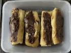 I made "blintzes", a popular dessert! 