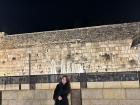 I also visited the Western Wall, an important site for Jewish people that is over 2,000 years old!
