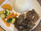Botswana's national dish: seswaa and pap