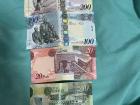 These are what some pula bills look like—they start as low as P10 and go all the way up to P200