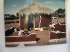 This is a traditional Botswanan house