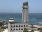 The outside of a mosque in Dakar
