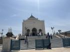 Outside of the mausoleum