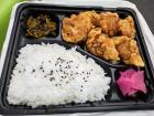 Fried chicken lunch box is one of Rinata's favorites.