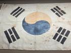 This is the South Korean flag at the South Korean Independence museum