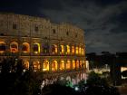 The Colosseum at night