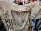 There are many beautiful designs on my kimono, each design sewn and painted