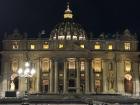 Ended the night with a walk past St. Peter’s Basilica; nothing beats gelato and history under the lights