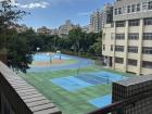 Another outside view from my school. Here students play basketball, volleyball, and run around the track in their free time