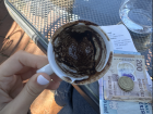 The remains of my Turkish coffee…something good is about to happen! 