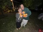We picked armfuls of oranges and mandarins at my friend’s house on Mount Dajti