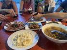 Dinner in Hualien with daylily food varieties