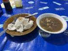 "Soto degang pakai ayam" - yum!