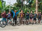 A cycling group that I met through a friend