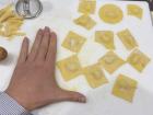 Handmade ravioli 