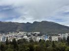 A view of Guagua Pichincha... usually, the top is covered by clouds 