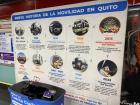 This infographic shows a brief history of Quito's public transportation