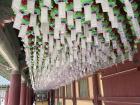 These lotus lanterns at Bulguksa Temple were beautiful