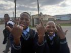 Some students excited to be in my photo!