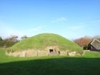 One of the mounds for the passage tombs
