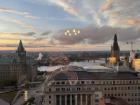 The view from Rideau Club in Ottawa where many Canadian PMs previously met