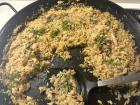 Homemade mushroom risotto