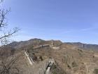 A view of the Great Wall, looking north