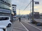A street in the center of Gyeongsan-si