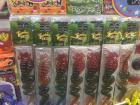 Candy in the shape of a snake from a local kiosko 