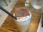 Chocotorta (a traditional Argentinian dessert) latte from my favorite cafe