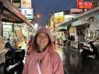 This is me at the night market in Pingtung City when I first arrived in Taiwan!